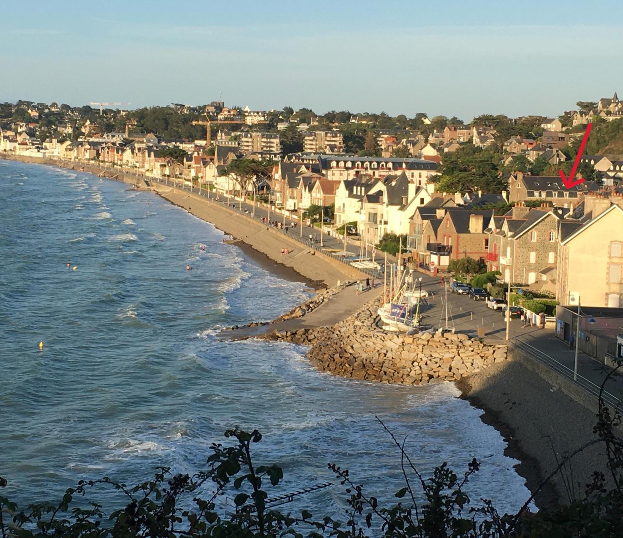 Le Bain de mer, Studio à la plage, Pleneuf Exterior foto